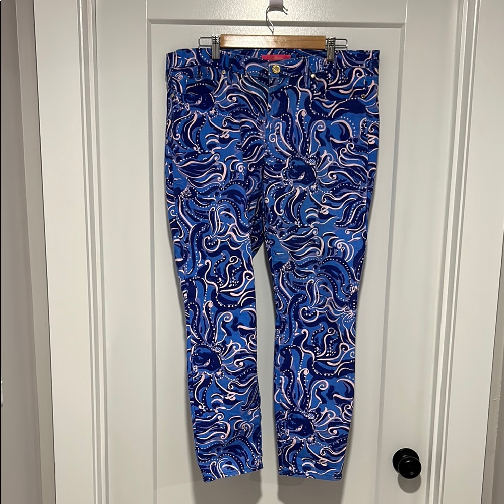 Lilly Pulitzer Patterned Jeans